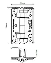 Kwik Fit and hinge pair NO TENSION, not pool fence compliant
